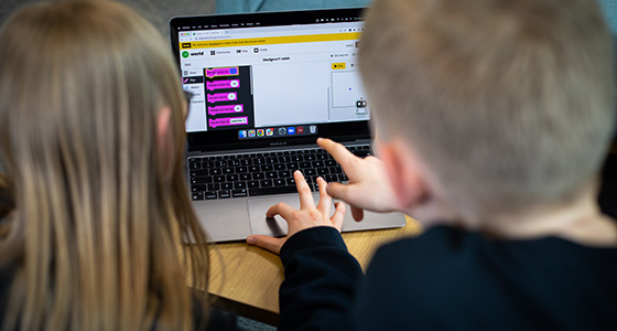 At what age can a child start coding?